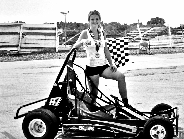 10 Questions With….Emily Kraus Driver of the #87 GrinderVille Grinders & Pizza Kart in Memorial Go-Karts, Inc.