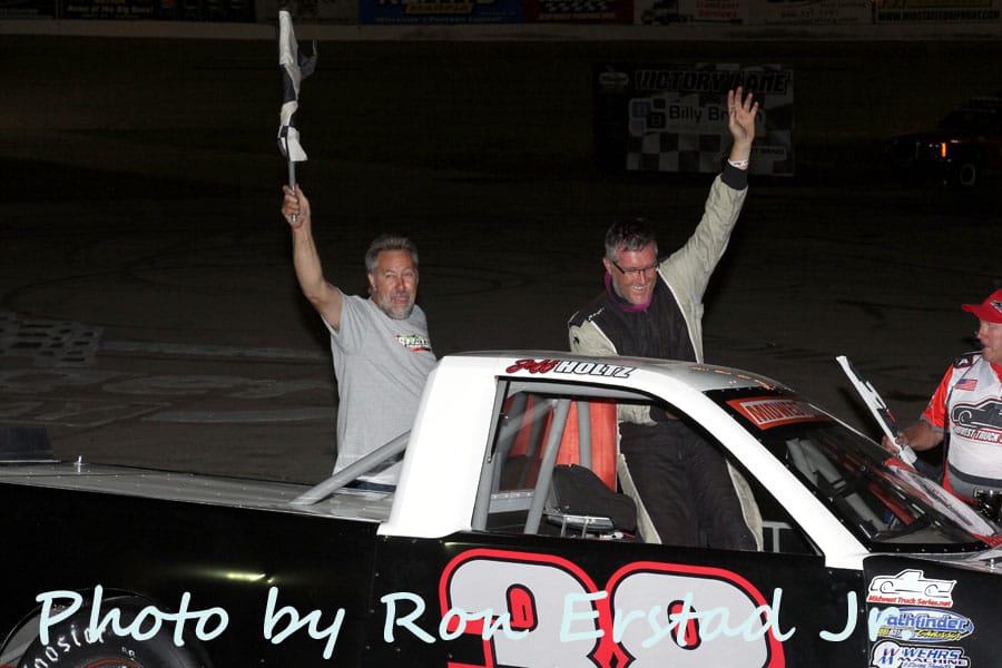 HOLTZ TOPS MIDWEST TRUCK SERIES MAIN EVENT DURING THE PRELUDE TO THE NATIONALS AT SLINGER