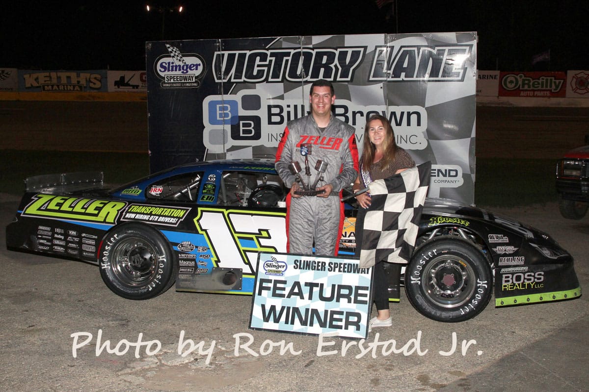 NICK EGAN TOPS THE PRO LATE MODELS AT SLINGER