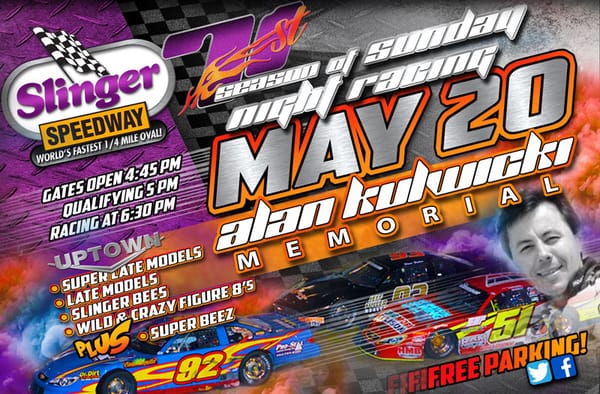Stout Field Lining up for Chance to Claim a Slinger Speedway Gem