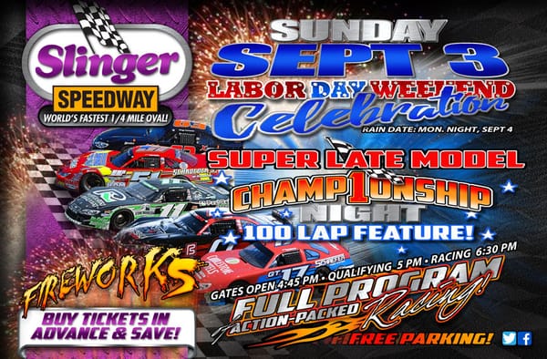 Three Will Battle for Super Late Model Title in Final Sunday Night Event