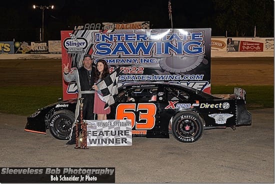 LAMONTE GETS HIS SECOND WIN AND THE POINTS RACE TIGHTENS AT SLINGER!