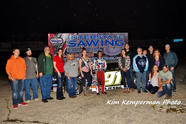 MAJESKI NETS FIRST SLINGER WIN IN ALTO SHAM 75!