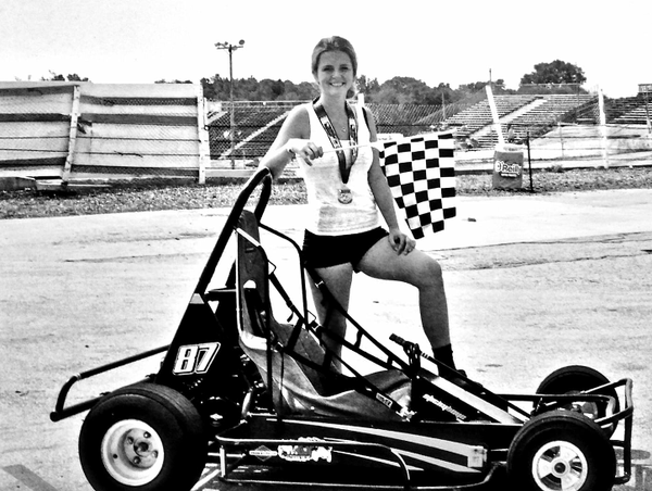 10 Questions With….Emily Kraus Driver of the #87 GrinderVille Grinders & Pizza Kart in Memorial Go-Karts, Inc.