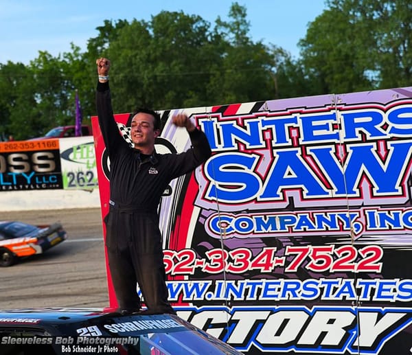 10 Questions With….Jacob Schraufnagel Driver of the #29 Area Sportsman