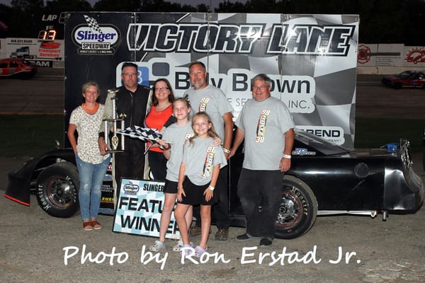 JEFF HOLTZ TOPS 50-LAP PRO LATE MODEL MAIN EVENT AT SLINGER