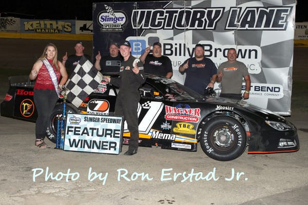 NOTTESTAD OVER BRAUN IN A BARN BURNER AT SLINGER