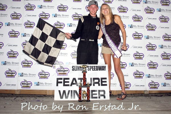 NOTTESTAD WINS ‘BACK IN THE DAY’ 50-LAP LATE MODEL FEATURE AT SLINGER