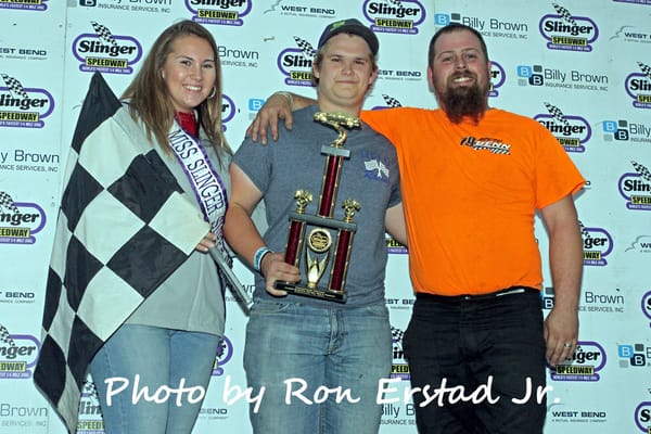 BENN AND BROCKHOUSE PICK UP FEATURE WINS AS STERN, HELD, BROCKHOUSE, SCHWANBECK, AND SHAVLIK CROWNED CHAMPIONS ON RAIN SHORTENED AFTERNOON AT SLINGER