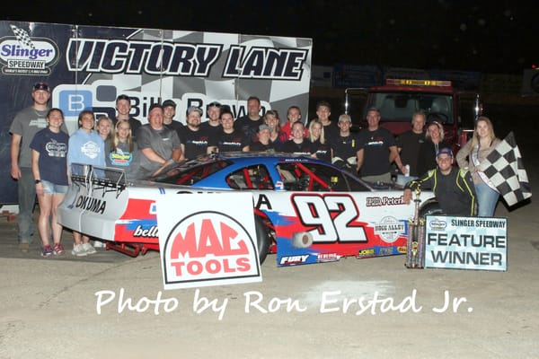 R.J. BRAUN TAKES ROUND 2 OF THE ELITE EIGHT SUPER LATE MODEL SERIES IN THE EH WOLF AND SONS MEMORIAL DAY WEEKEND 75