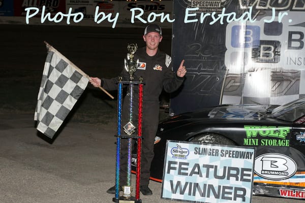 NOTTESTAD NETS FIRST FEATURE VICTORY OF 2023 AT SLINGER