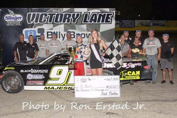 MAJESKI SCORES CONVINCING WIN IN SLINGER NATIONALS