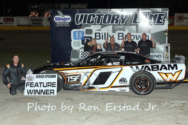 DESTEFANO IS A FIRST TIME WINNER AT SLINGER