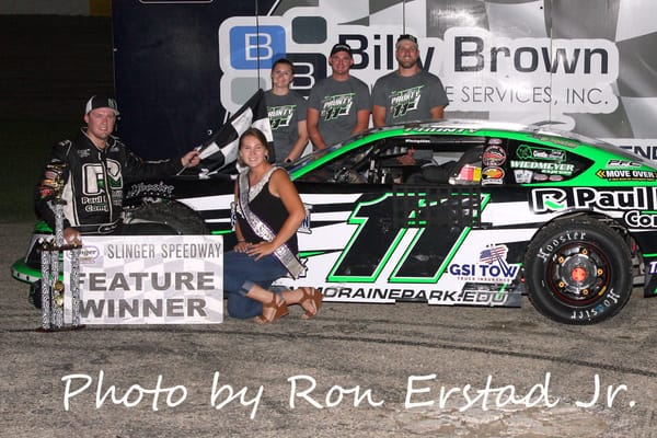 NO TIME TO WASTE AS ALEX PRUNTY WINS TRIBUTE NIGHT 75 AT SLINGER!