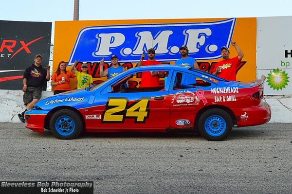 10 Questions With….Brandon Tackes Driver of the #24 Super Beez 2018 Slinger Super Speedway Super Beez Champion!